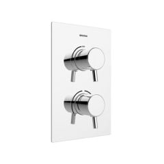 Bristan Prism Thermostatic Dual Control Shower Valve - Chrome - PM2 SHCVO C
