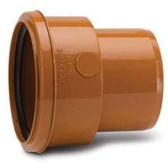 Polypipe Underground Drainage 110mm Super Clay Pipe Adaptor To PVC Spigot - UG459