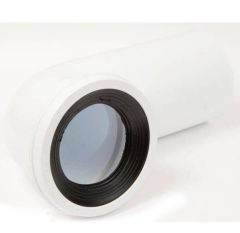 Polypipe White 110mm WC 90 Deg Pan Connector SWC42
