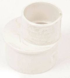 Polypipe White 50mm x 32mm Reducer WS202