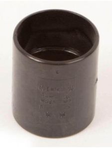 Polypipe Black 32mm ABS Straight Coupling WS25