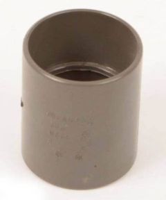 Polypipe Grey 32mm ABS Straight Coupling WS25