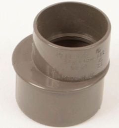 Polypipe Grey 50mm x 40mm ABS Reducer WS59
