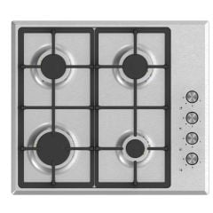 Prima 60cm Gas Hob - Stainless Steel - PRGH108