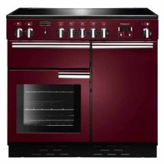 Rangemaster Professional+ 100 Ceramic Cranberry Cooker PROP100ECCY/C