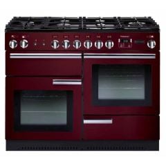 Rangemaster Professional+ 110 All Gas Range Cooker Cranberry PROP110NGFCY/C