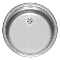 Reginox Single Round Bowl Stainless Steel Kitchen Sink - R18 370 OSP