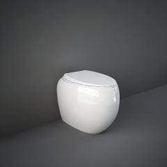 RAK Ceramics Cloud Soft Close Toilet Seat & Cover - Alpine White - CLOSC3901WH