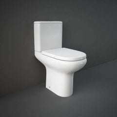 RAK Ceramics Compact Close Coupled Full Access Open Back Toilet Pan - Alpine White - CO11AWHA
