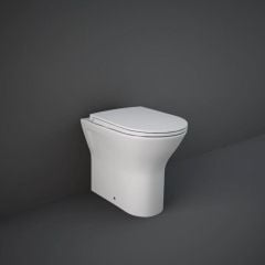 RAK Ceramics Feeling Soft Close Toilet Seat & Cover - Matt White - FEESEAT500