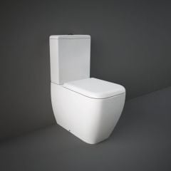 RAK Ceramics Metropolitan Close Coupled Toilet Pan - Alpine White - MP22AWHA