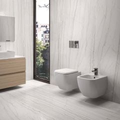 RAK Ceramics Metropolitan Quick Release Soft Close Toilet Seat & Cover - White - RAKSEAT016 Lifestyle