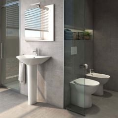RAK Ceramics Morning Quick Release Soft Close Toilet Seat & Cover - White - RAKSEAT018 Lifestyle