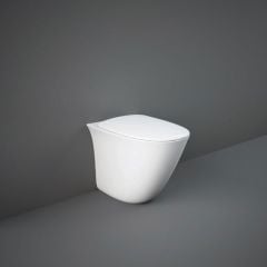 RAK Ceramics Sensation Rimless Back to Wall Toilet Pan - White - SENWC1346AWHA