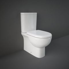 RAK Ceramics Tonique Close Coupled Toilet Pan - Alpine White - TQ16AWHA
