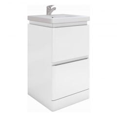 RAK Ceramics Resort 500mm Floor Standing Vanity Unit - White - RAKRSTFSU50600