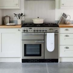 Rangemaster Professional+ 90 All Gas Range Cooker Stainless Steel PROP90NGFSS/C