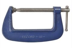 IRWIN Record 119 Medium-Duty Forged G Clamp 150mm (6in) - REC1196
