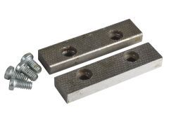 IRWIN Record PT.D Replacement Pair Jaws & Screws 100mm (4in) for 3 Vice - RECPTD3