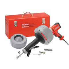 RIDGID K45-AF5 Drain Cleaning Gun with All Tooling 37343 - RID37343