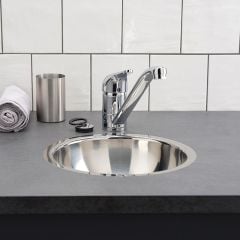 Reginox Rio Inset or Undermount Kitchen Sink Without Overflow - RIO SP H NOF