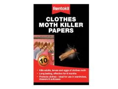 Rentokil Clothes Moth Papers (Pack of 10) - RKLFA115