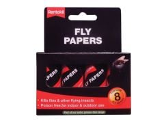 Rentokil Flypapers (Pack of 8) - RKLFF89