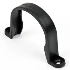 Polypipe 50mm Round Downpipe Bracket Black, RM326B
