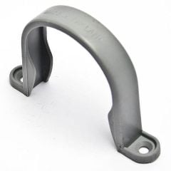 Polypipe 50mm Round Downpipe Bracket Grey, RM326G