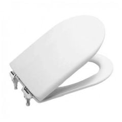 Roca Giralda Soft Close Toilet Seat & Cover - White - 801462004