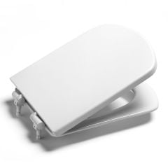 Roca Senso Square Supralit Toilet Seat & Cover - White - A801511004