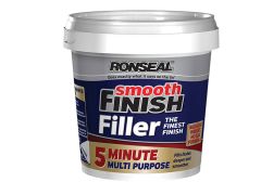 Ronseal Smooth Finish 5 Minute Multi Purpose Filler Tub 600ml - RSL5MF600ML