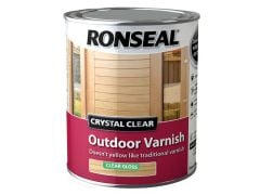 Ronseal Crystal Clear Outdoor Varnish Matt 2.5 Litre - RSLCCODVM25L
