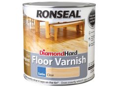 Ronseal Diamond Hard Floor Varnish Gloss 2.5 Litre - RSLDHFVG25L