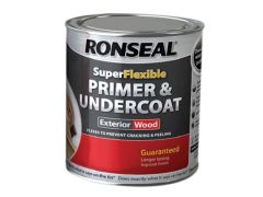 Ronseal Super Flexible Wood Primer & Undercoat Grey 750ml - RSLEWPGRY750