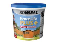 Ronseal Fence Life Plus+ - 5 Litres - Harvest Gold - RSLFLPPHG5L