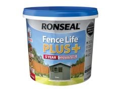 Ronseal Fence Life Plus+ - 5 Litres - Slate - RSLFLPPS5L