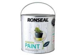 Ronseal Garden Paint Black Bird 2.5 Litre - RSLGPBLKB25L