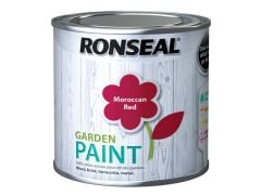 Ronseal Garden Paint Moroccan Red 250ml - RSLGPMR250