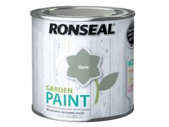 Ronseal Garden Paint Slate 250ml - RSLGPSL250