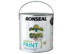 Ronseal Garden Paint White Ash 2.5 Litre - RSLGPWA25L
