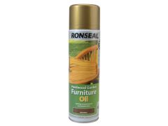 Ronseal Garden Furniture Oil Aerosol - 500ml - Natural Clear - RSLHFONCAE