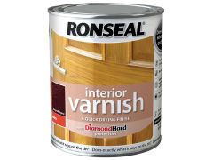 Ronseal Interior Varnish Quick Dry Gloss Deep Mahogany 250ml - RSLINGDM250