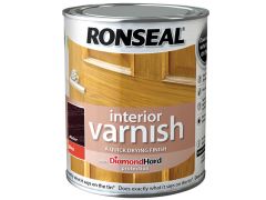 Ronseal Interior Varnish Quick Dry Gloss Walnut 250ml - RSLINGWN250