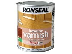 Ronseal Interior Varnish Quick Dry Matt Medium Oak 750ml - RSLIVMMO750