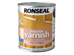 Ronseal Interior Varnish Quick Dry Satin Clear 750ml - RSLIVSCL750