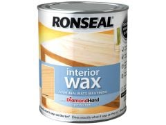 Ronseal Interior Wax Almond Wood 750ml - RSLIWAW750