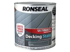 Ronseal Ultimate Protection Decking Stain Slate 2.5 Litre - RSLUDSS25L