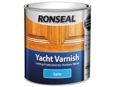 Ronseal Exterior Yacht Varnish Satin 1 Litre - RSLYVS1L
