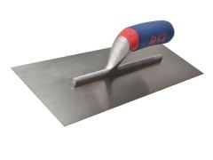 RST Plasterers Finishing Trowel Carbon Steel Soft Touch Handle 16 x 4.1/2in - RST16S